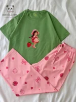 تیشرت لانگ و شلوار پینترستی کد ۰۳۰۱۵۷ - تصویر 5