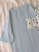 تیشرت لانگ جیبدار و شلوار کد ۰۳۰۳۰۶ - تصویر 2