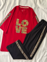 تیشرت لانگ شلوار بگی love
