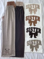 تیشرت و شلوار بگ sister پاپیون کد ۰۳۰۳۲۱